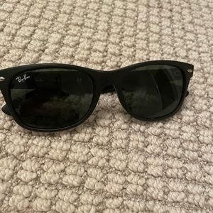 RayBan slim black sunglasses